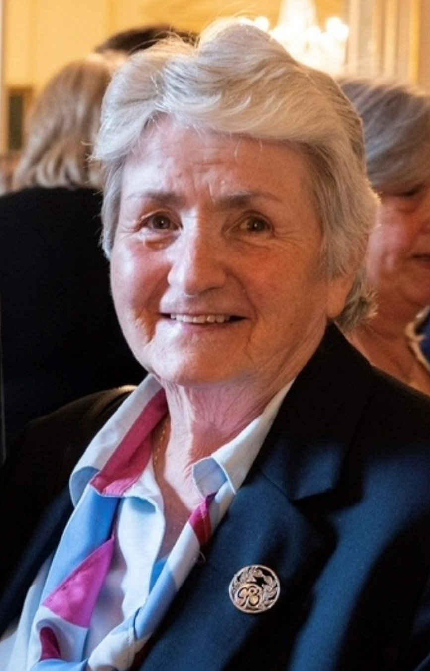 Wendy Barnett, awarded a British Empire Medal (BEM)